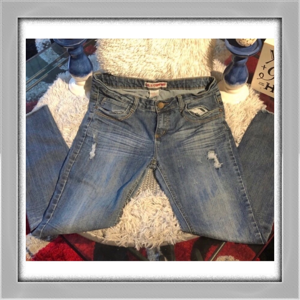 I.Q. & Company Women’s Blue Jeans